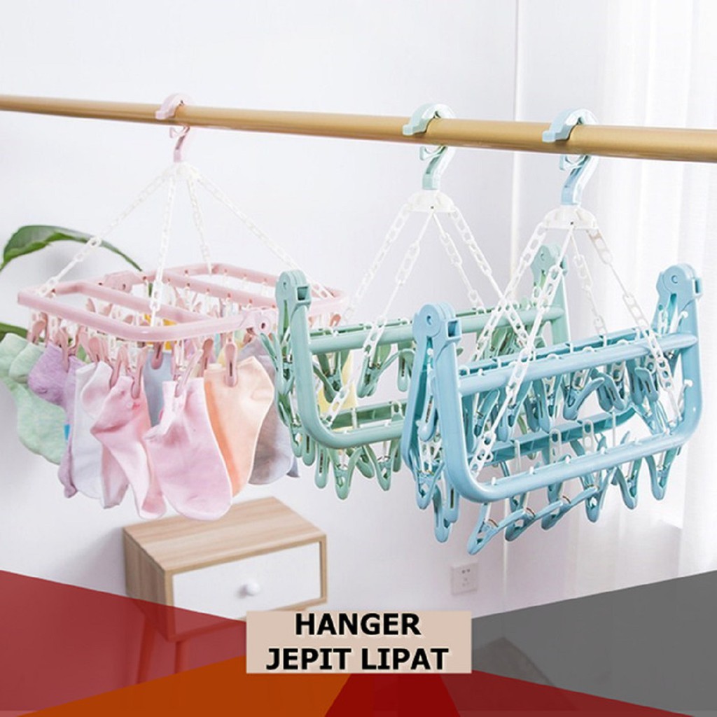 JEMURAN BAJU LIPAT HANGER D-11-8