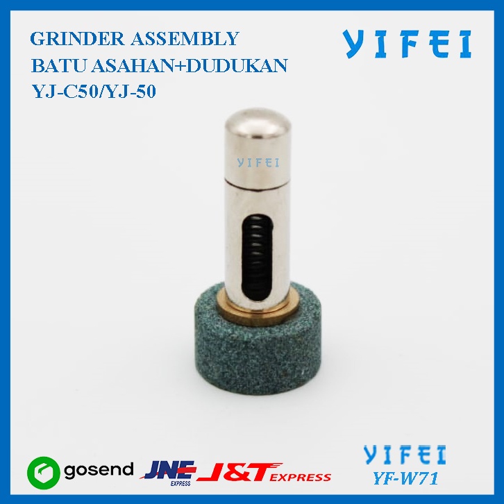 GRINDER ASSEMBLY YIFEI YF-W71/BATU ASAHAN+DUDUKAN YJ-C50/YJ-50