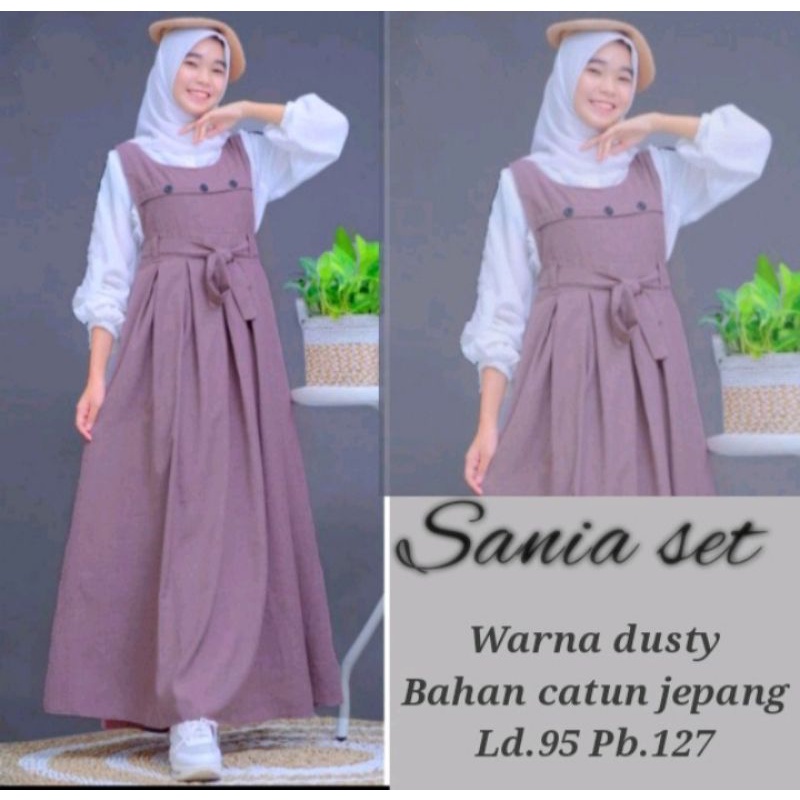 Sania Dress/ Gamis remaja/Gamis elegant