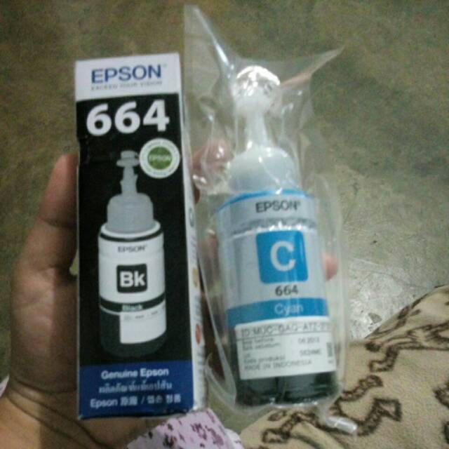 

Tinta Epson original 70 ml Black & Cyan