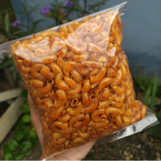 

[EXTRA PEDAS] 250gr Makaroni bantat / Makaroni ngehe / Makaroni seblak