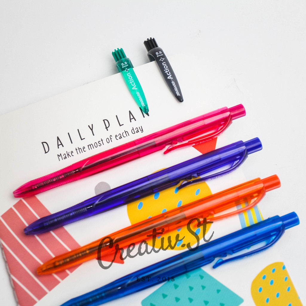 

Standard Action Bolpen Pena 0.5 Mm