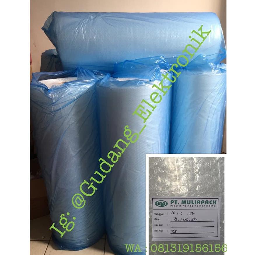 

Bubble Wrap Bandung Murah ukuran 50 x 1.25 meter khusus gojek BIG SALE