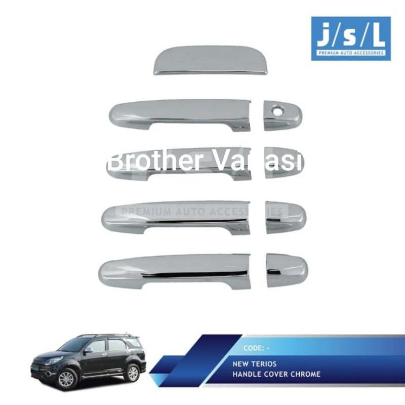 Daihatsu Terios/Rush pegangan pintu mobil/Handle Cover Chrome