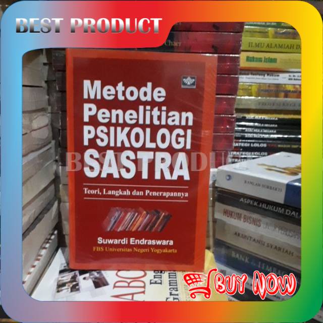 BUKU Metode Penelitian Psikologi Sastra by Suwardi Endraswara