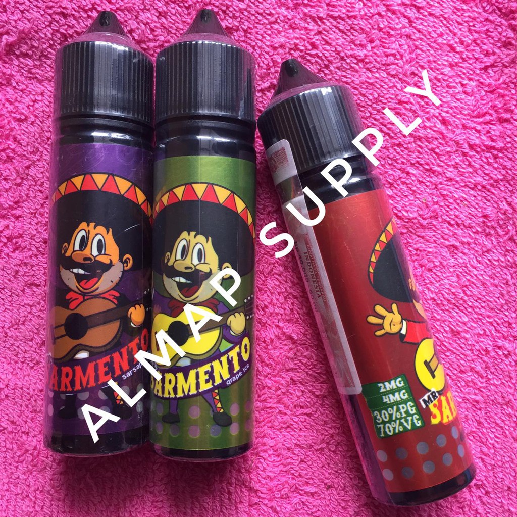 MR SARMENTO 60ML - E LIQUID VAPOR VAPE INDONESIA BY CIKINI ...