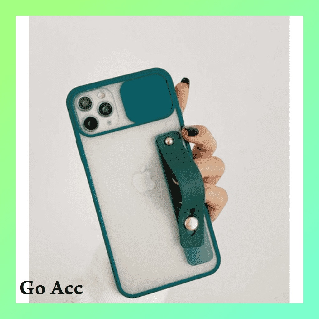 Softcase Window + Strapfinger Holder ALL Type Samsung Infinix Iphone Oppo Reno