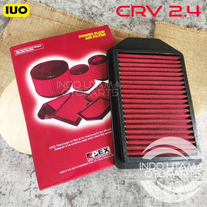 Filter Udara Racing CRV 2.4 CR-V Gen 3 2400cc APEX H2377 Air Filter