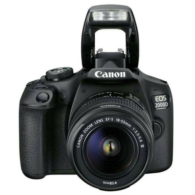 KAMERA DSLR CANON EOS 2000D 2000 D KIT 18-55mm III