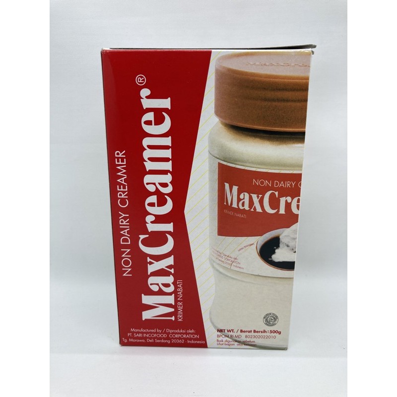 

Max Creamer KRIMER MINUMAN 500g BOX barcode 9311931183160