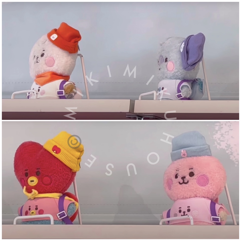 NEW LINE HARAJUKU BT21 COSTUME PANTS BABY TATTON TATTOON PLUSH TOY BONEKA  BAJU BONEKA JEPANG JAPAN 