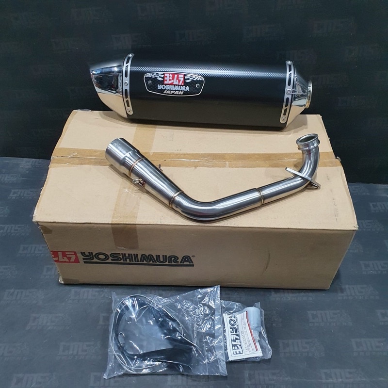 Knalpot Racing Yoshimura Carbon Yamaha Xmax Full System Original