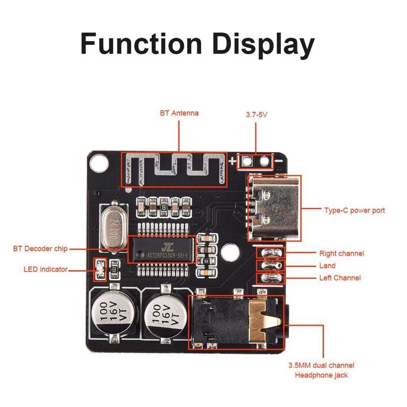 Modul bluetooth 5.0 VHM314 VHM-314