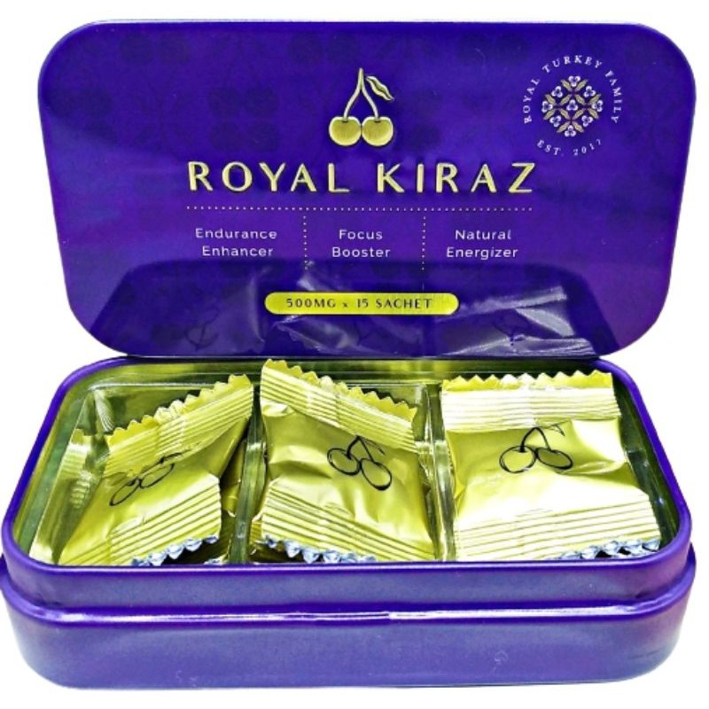 

ROYAL KIRAZ ORIGINAL/ ASLI (Permen Ajaib Turki) / BOX isi 15