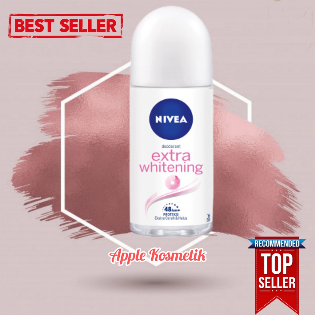 BARU!!!! NIVEA Deodorant Extra Whitening 50ml BPOM