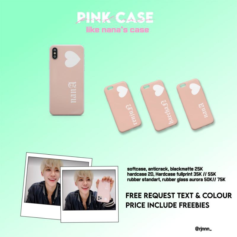 NA JAEMIN LEE JENO CHOI HYUNSUK CASE *baca deskripsi