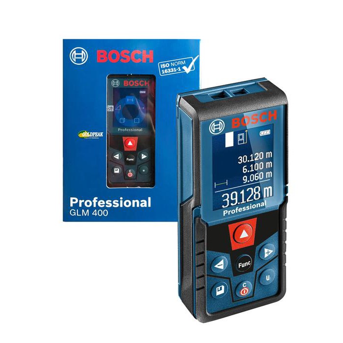 Meteran Laser Digital Bosch GLM 400 Laser Rangefinder 40 Meter
