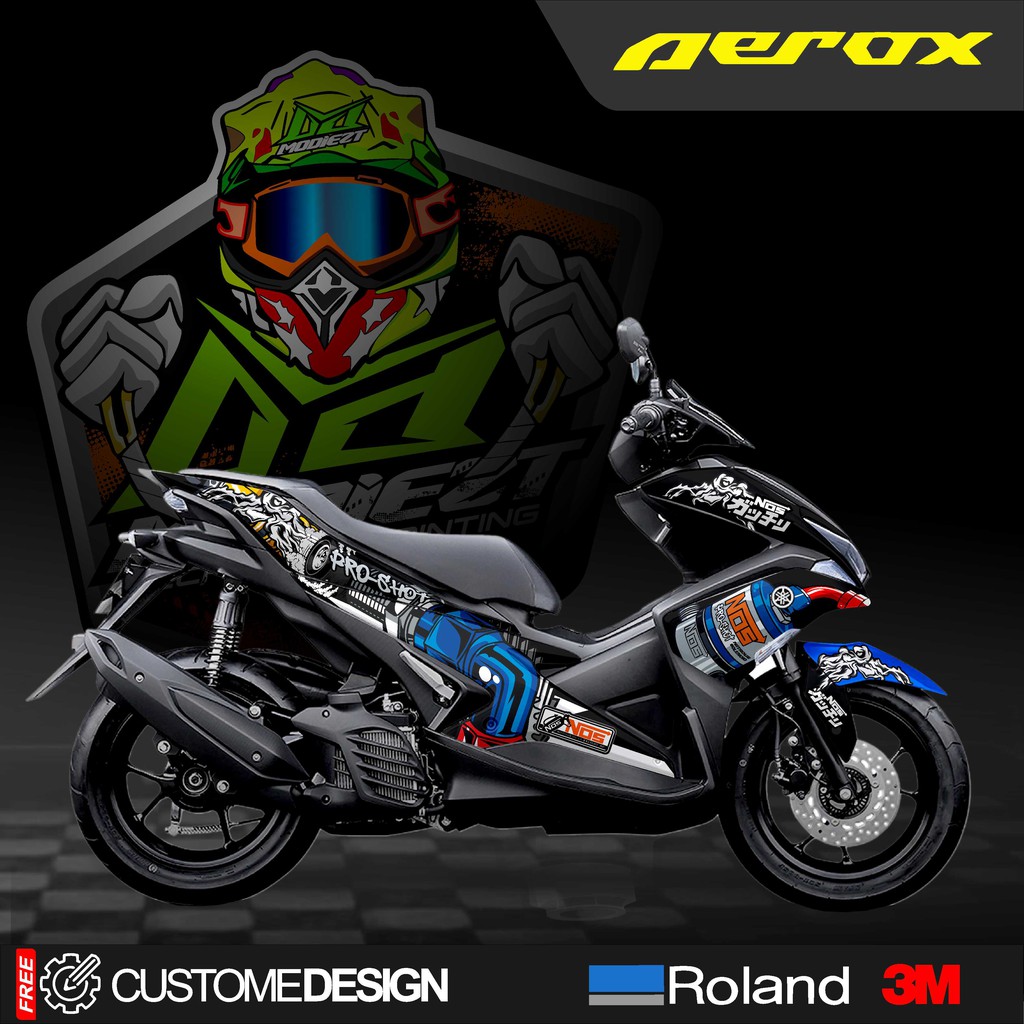 decal aerox 155