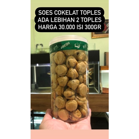 

soes cokelat toples