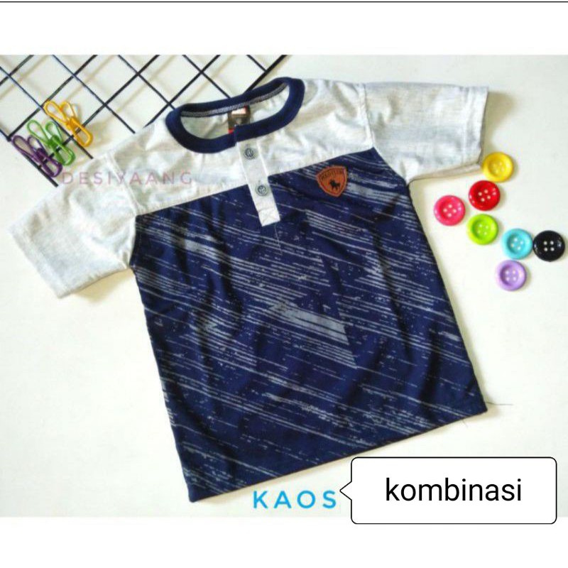 Kaos Anak Laki Laki S M L XL 1-11th POLO KANCING