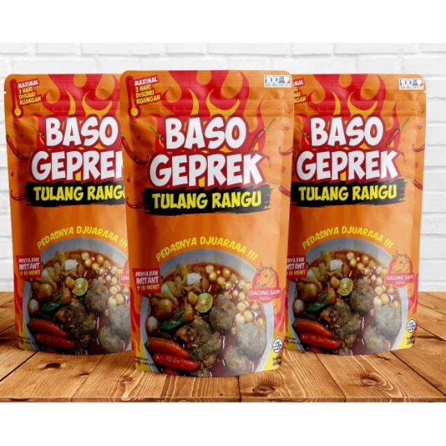 

Baso Geprek Tulang Rangu SAMIRAOS