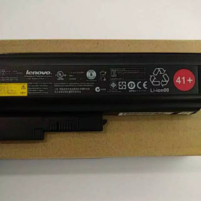 BATERAI ORIGINAL LENOVO ThinkPad SL300 SL400 SL500 T60 T60P R60 R60E Z60 Z60E Z60M Z61 Z61E 42T4504