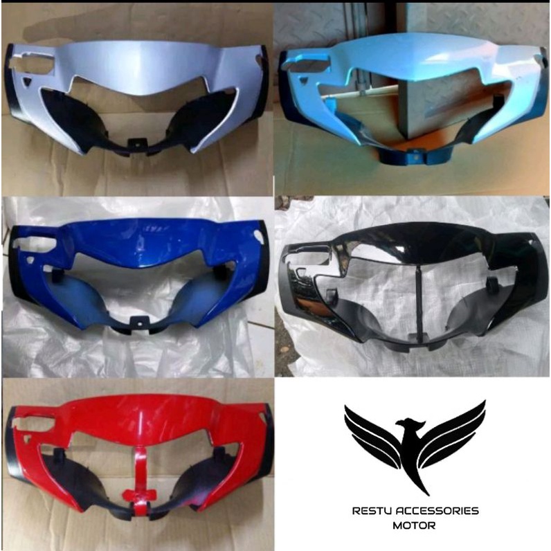53205-KTM-950FMB BATOK DEPAN SUPRA X 125 LAMA CAKRAM WARNA HITAM BATOK KEPALA SUPRA 125 OLD