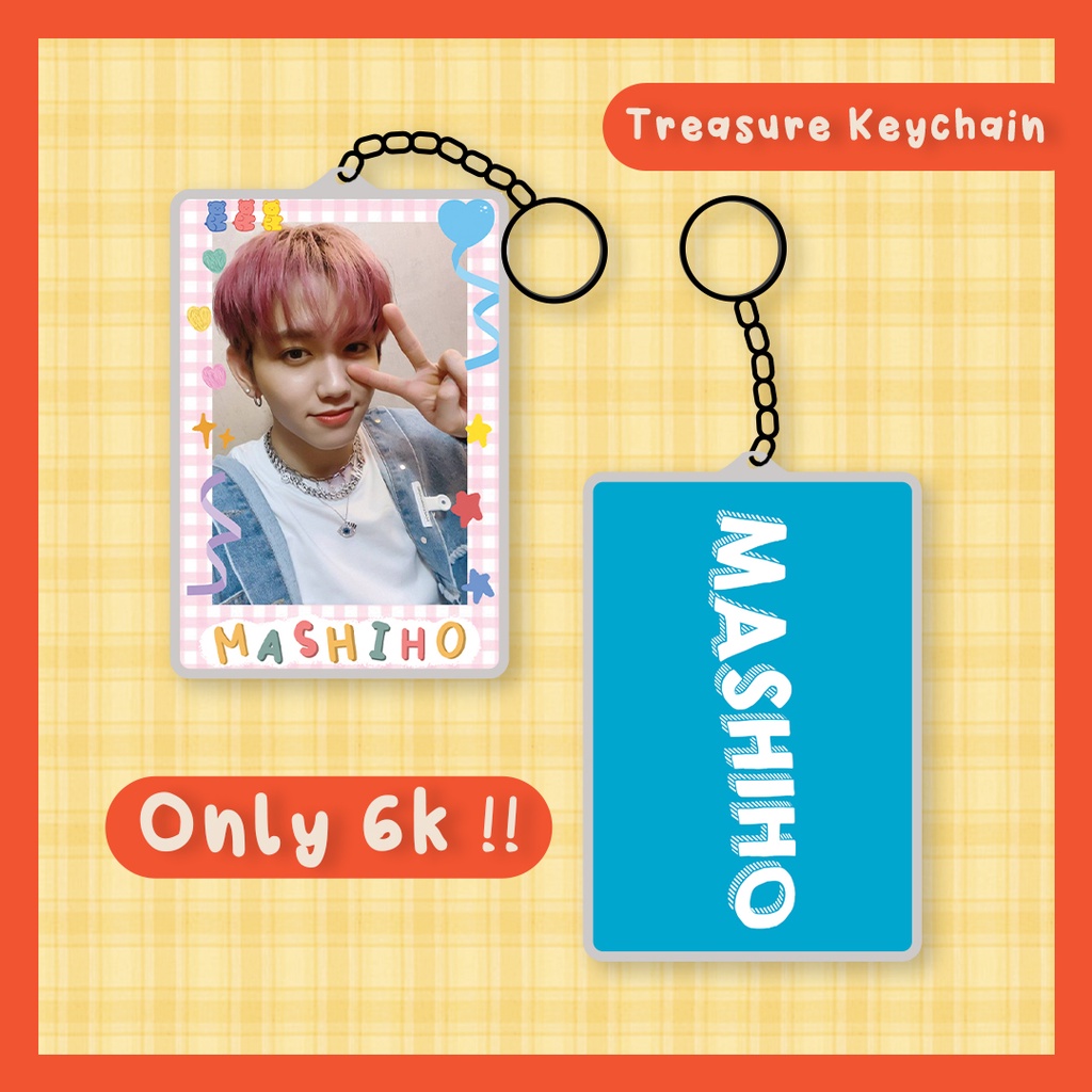 KPOP KEYRING TREASURE / GANTUNGAN KUNCI KPOP ( TREASURE )