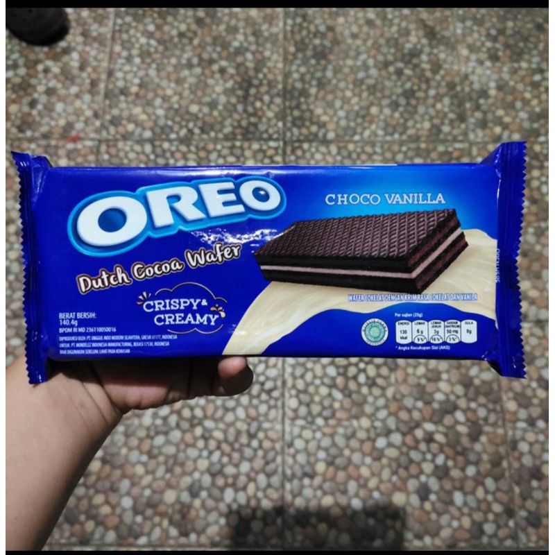 

Oreo Choco Vanilla Dutch Cocoa Wafer 140,4 Gram