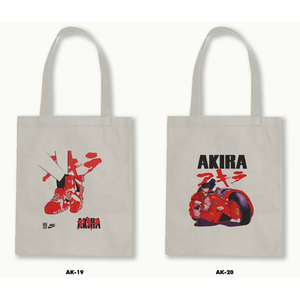 TOTE BAG BLACU - AKIRA /ANIME-MANGA .01