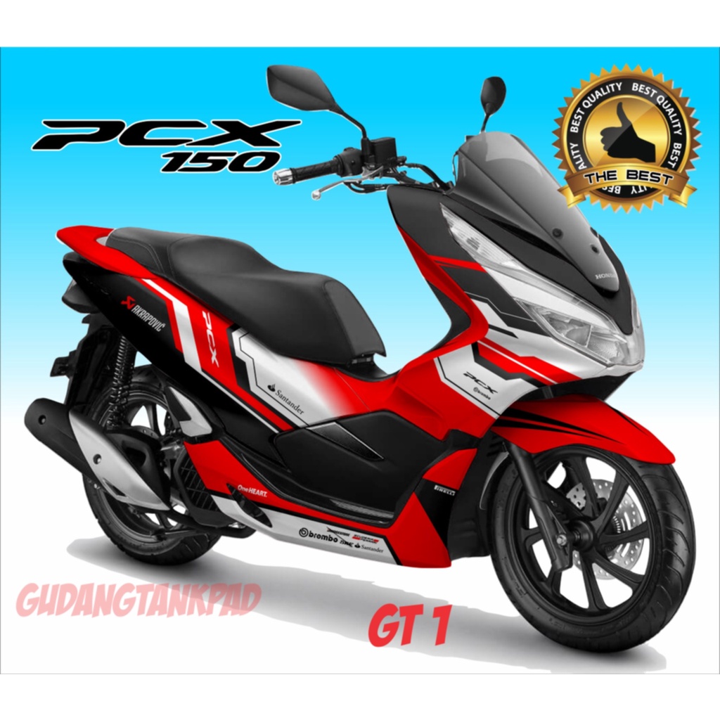 DECAL STIKER DECAL PCX 150 LAMA,/STIKER FULL BODY,