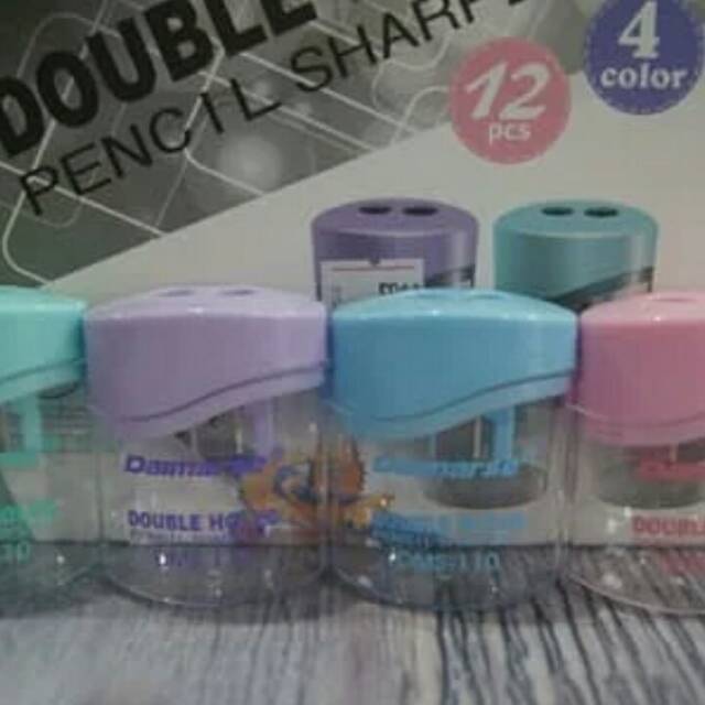 

Serutan / Sharpener Pensil Dua Lubang Daimarse Dms-110