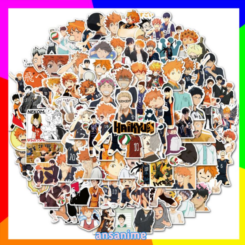 

Stiker Haikyuu !! /12pcs