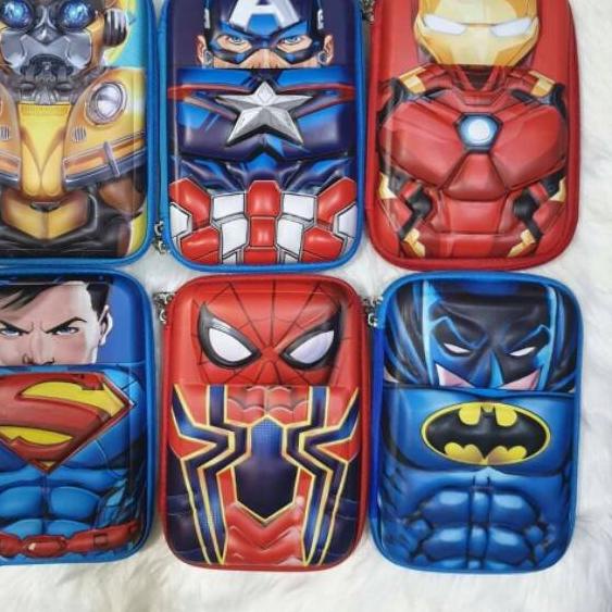 

Pencil case/Tempat pensil/Tempat alat tulis uk Besar 3D timbul !!