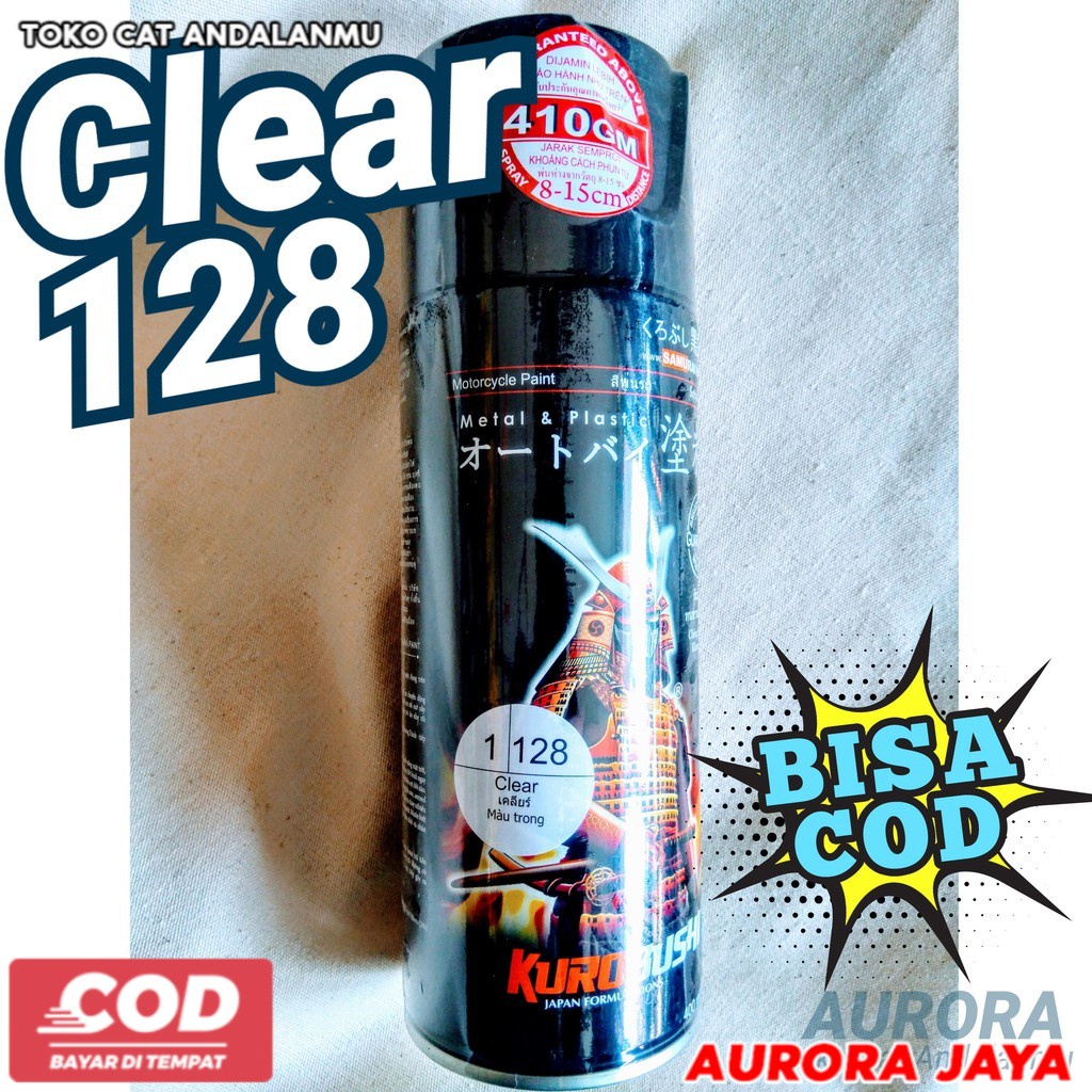 BISA COD Samurai Clear 128 Mengkilap Anti Gores Pernis Vernis Fernis Cat Mobil Motor Tahan Bensin