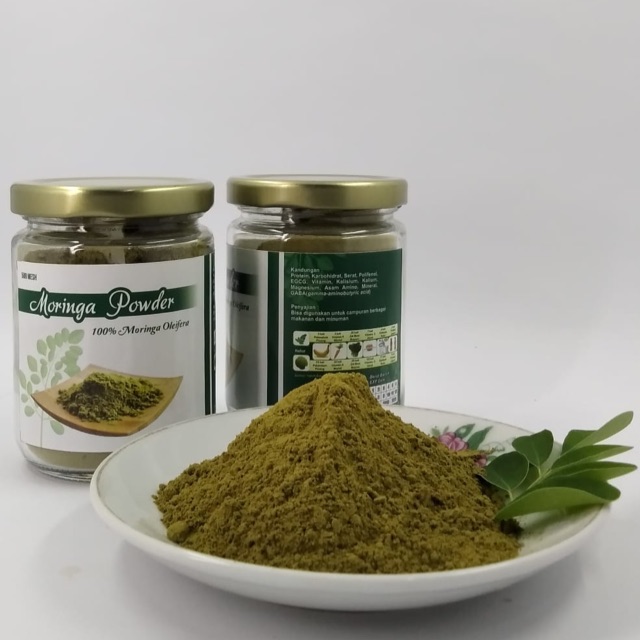 

Serbuk daun kelor (moringa powder) premium