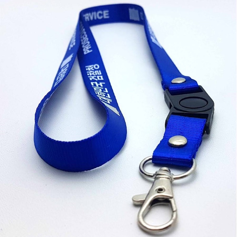 po lanyard custem sablon 1 warna