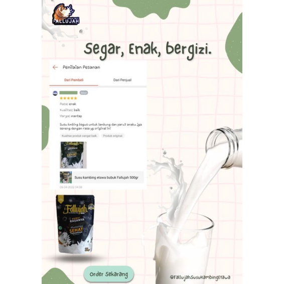 

susu fallujah susu kambing etawa