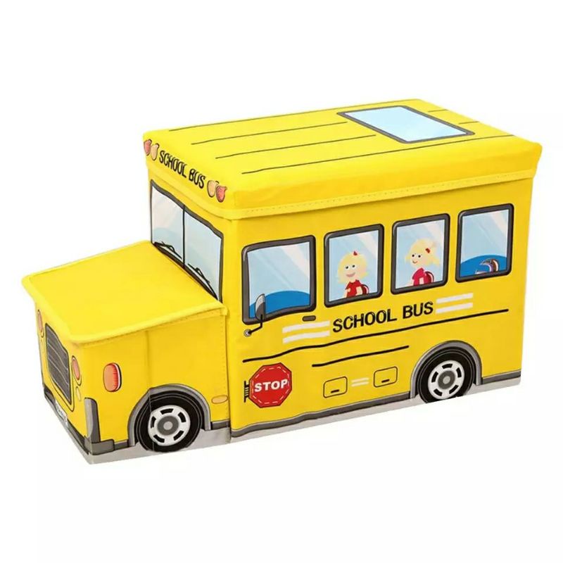 Storage box 263/Cartoon storage Box BUS/Tempat penyimpanan mainan toys