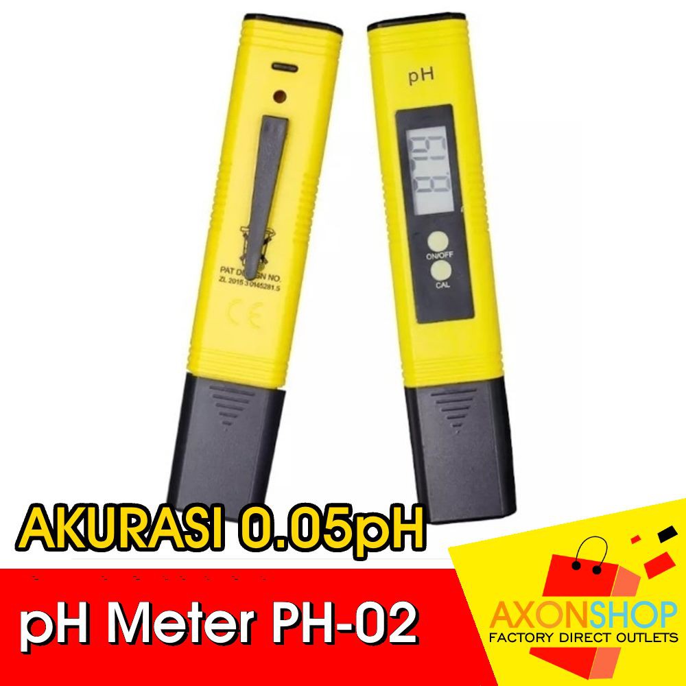 Digital pH Meter pH-02 Akurat & Presisi -- Al   at Ukur Kadar