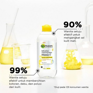 Garnier Micellar Cleansing Water Vitamin C |  Micellar Water Vit C-5