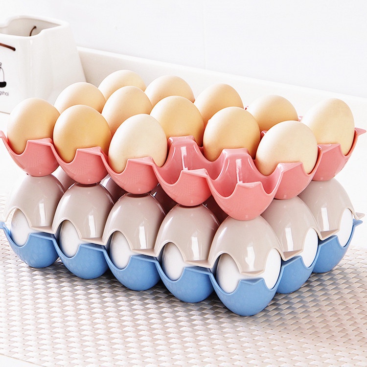BOSJKT509 Kotak Telur Tempat Penyimpanan Telur Egg Box