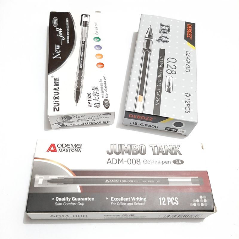

PULPEN / BOLPOIN / BOLPEN MINI GEL PEN DEBOZ DEBOZZ ZUI XUA ODEMEI JUMBO TANK