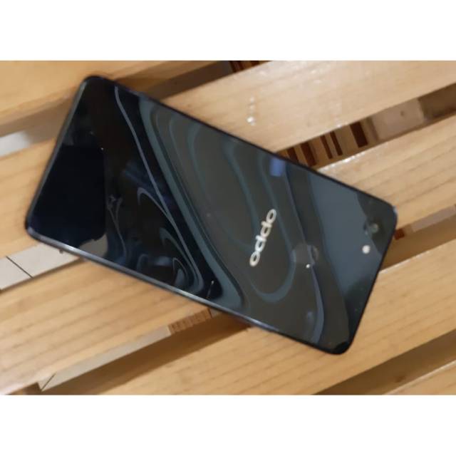 OPPO F7 4/64G SECOND BLACK DIAMOND GARANSI RESMI LIKE NEW