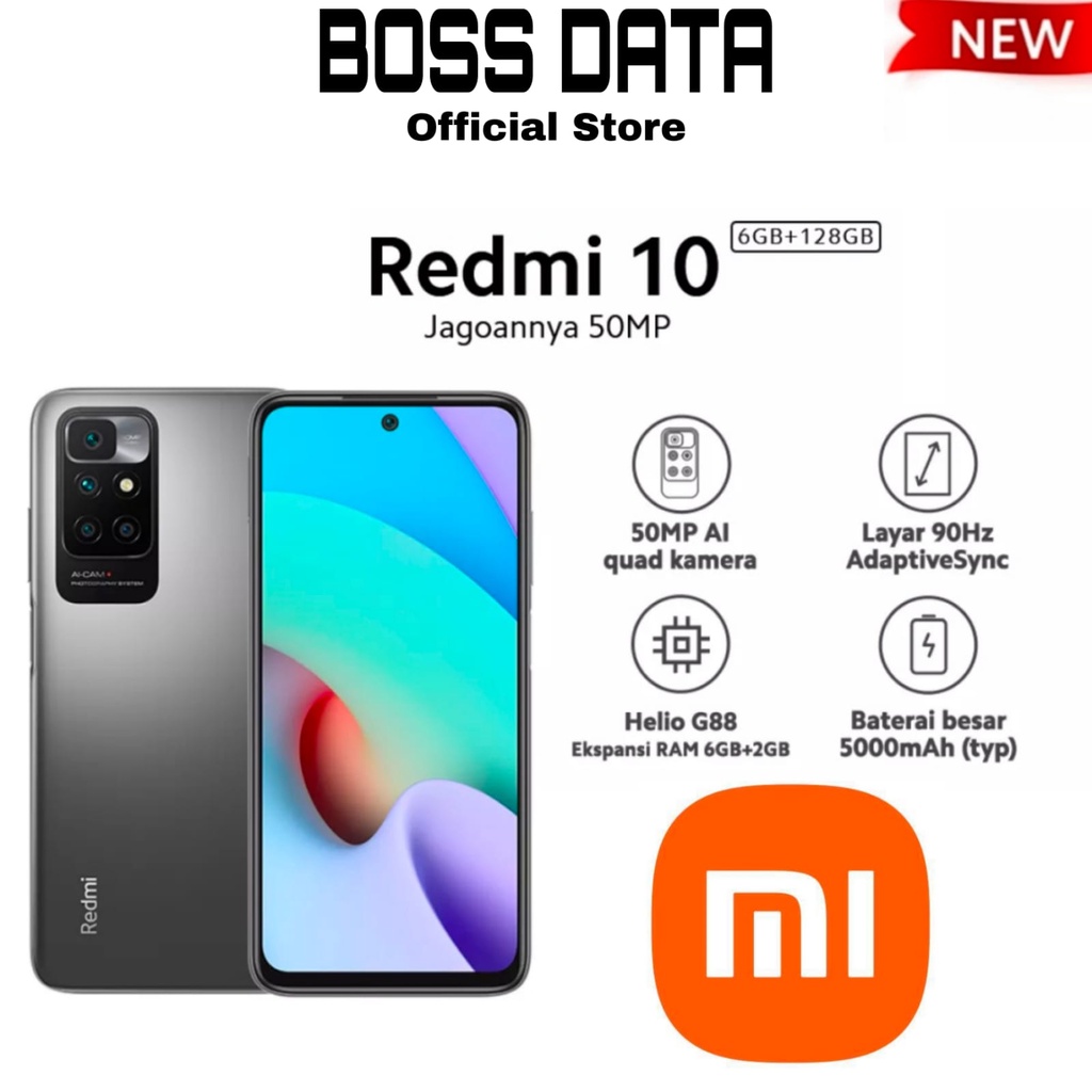 Redmi 10 Ram RAM 4G+1/64 GB & 6+1/128 GB