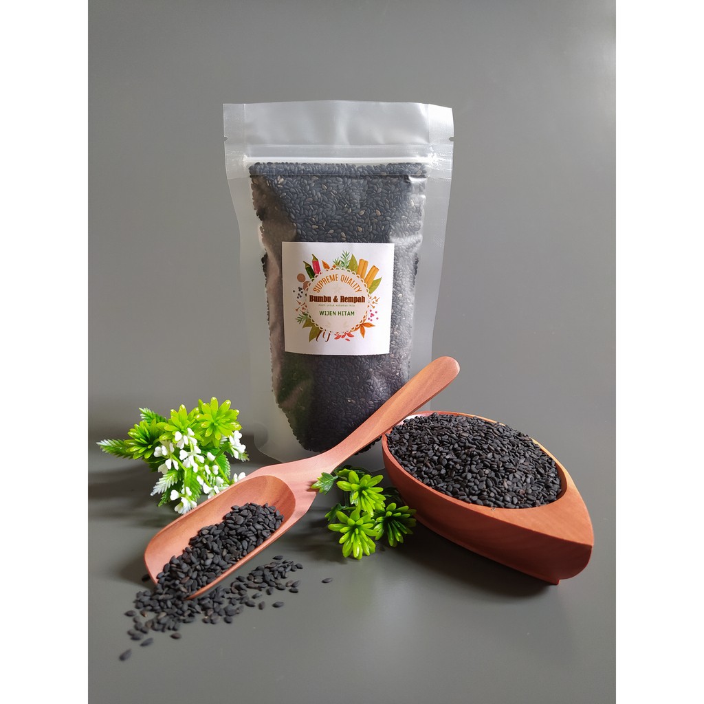 

Wijen Hitam Organik Organic Black Sesame Seed