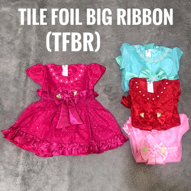 Dress Bayi Perempuan BABYPHORIA Brukat dan Tile