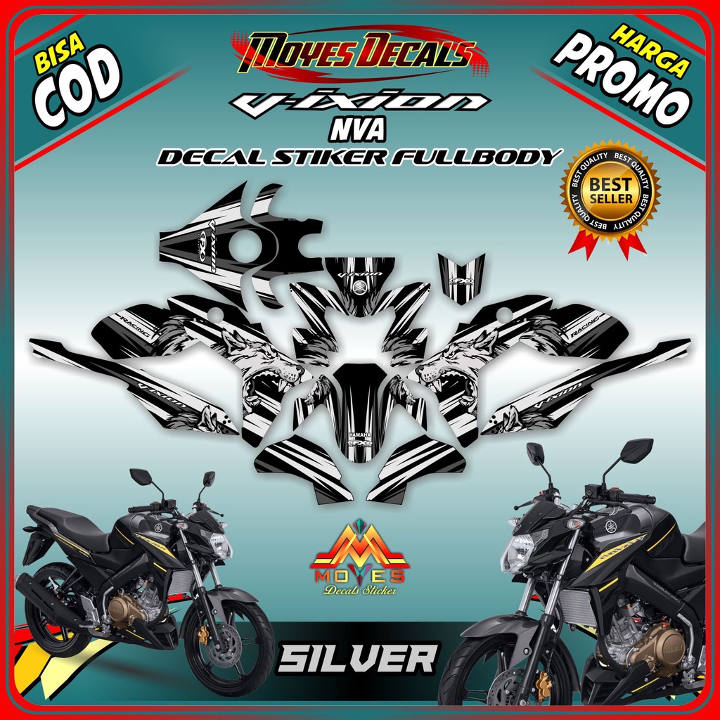 Terbaru stiker vixion decal stiker motor vixion advance - nva stiker vixion nva full body - spec C