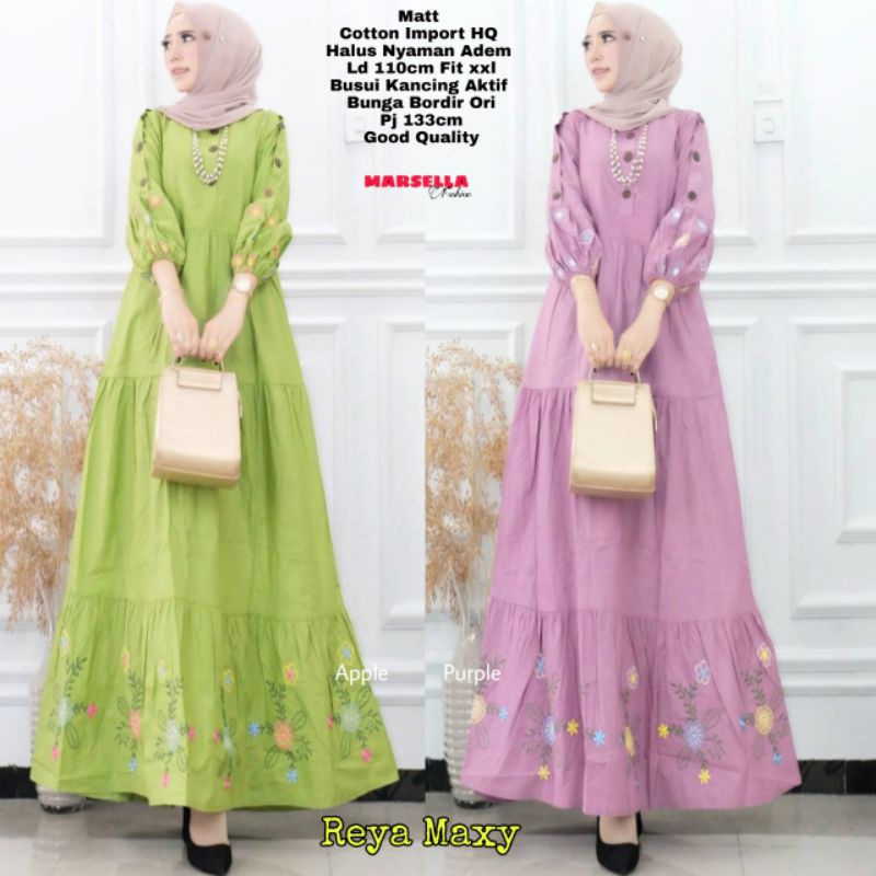 Gamis muslim katun solo