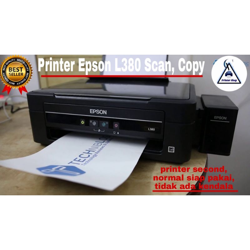 Printer epson L380 scan, copy